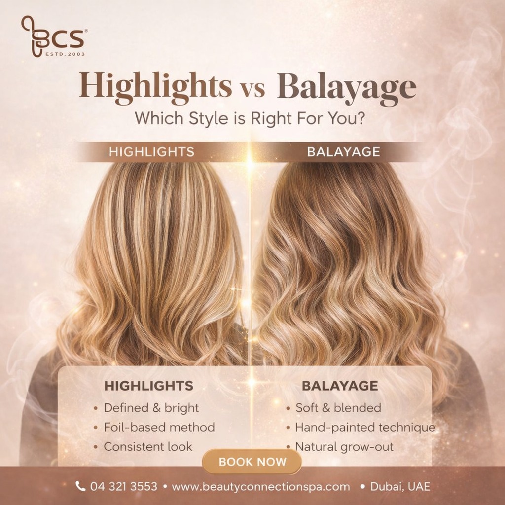 Highlights vs Balayage