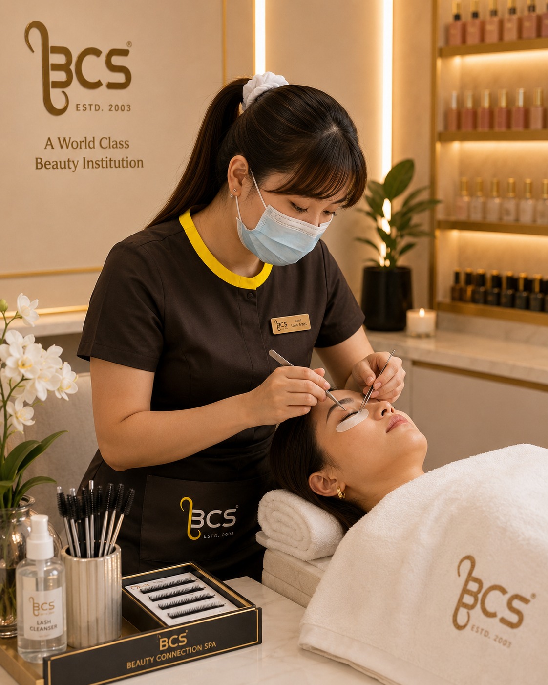 beauty eyebriow treatment spa